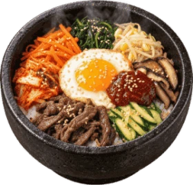 A Korean barbecue spread with grilled meat and side dishes
